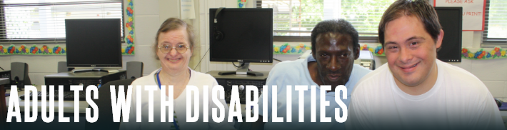 Adult Disabilities banner Adult Disabilities banner